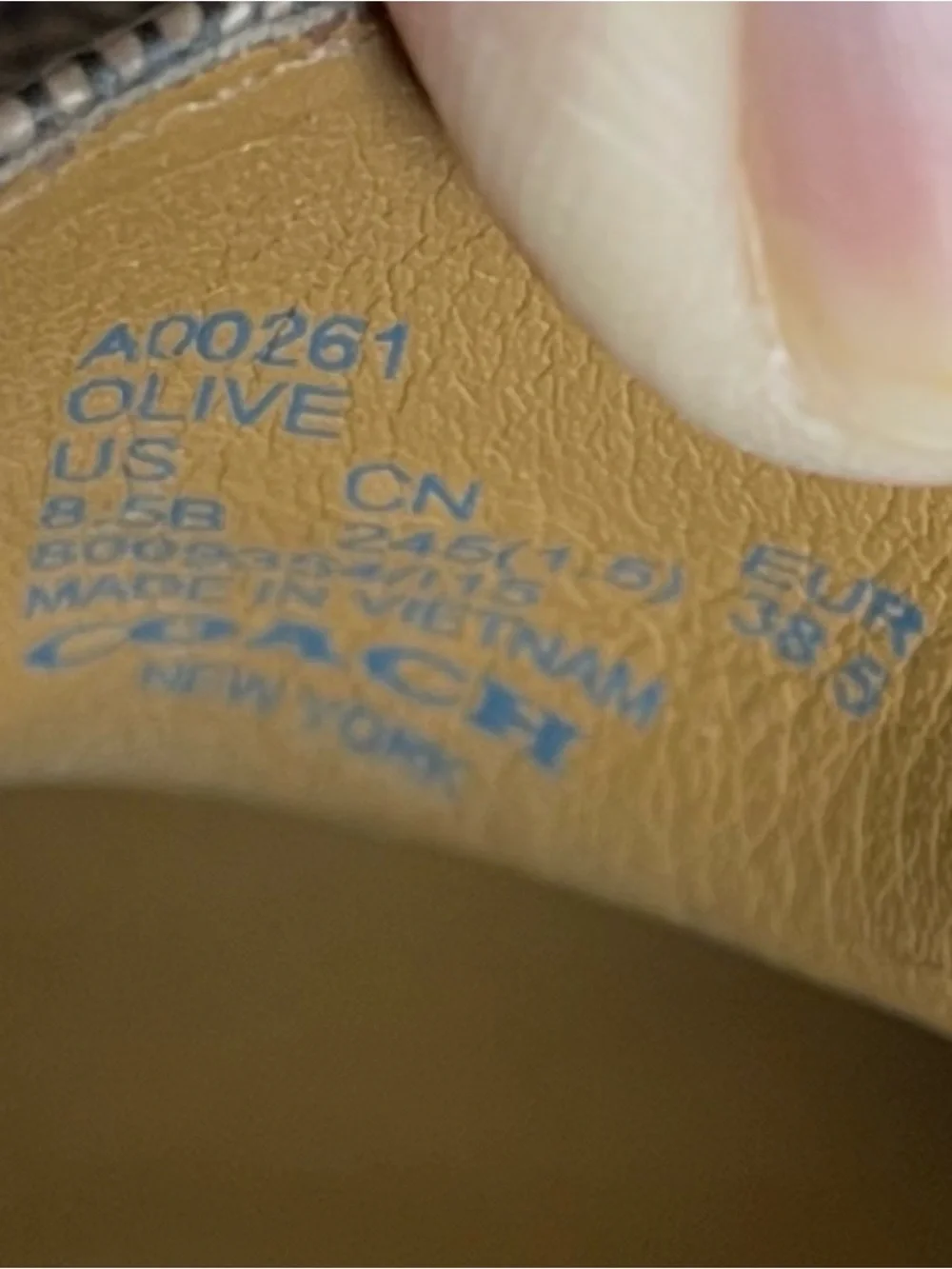 Coach Brown and Tan Signature Loafers - Picture 4 of 4